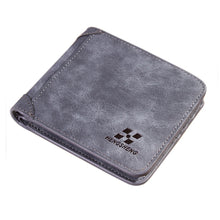 Men OL Business Faux Leather Short Purses ID Credit Card Holder Clutch Multi Card Slot Coin Money Wallet J4U66