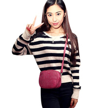 Women Girl Shoulder Bag Faux Leather Satchel Crossbody Tote Zipper Mini Handbag  J4U66
