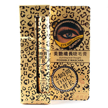 black mascara cosmetic curl volume eyelash extension grower long fiber makeup J4U66