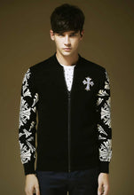Men Fashion & Classics Cotton Weave Jacket Fashion knit Cardigan Coat Man Coats  J4U66