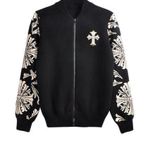 Men Fashion & Classics Cotton Weave Jacket Fashion knit Cardigan Coat Man Coats  J4U66