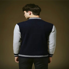 ing Creative Men Fashion Classics Cardigan Knitwear Baseball Uniform Hoodies  J4U66
