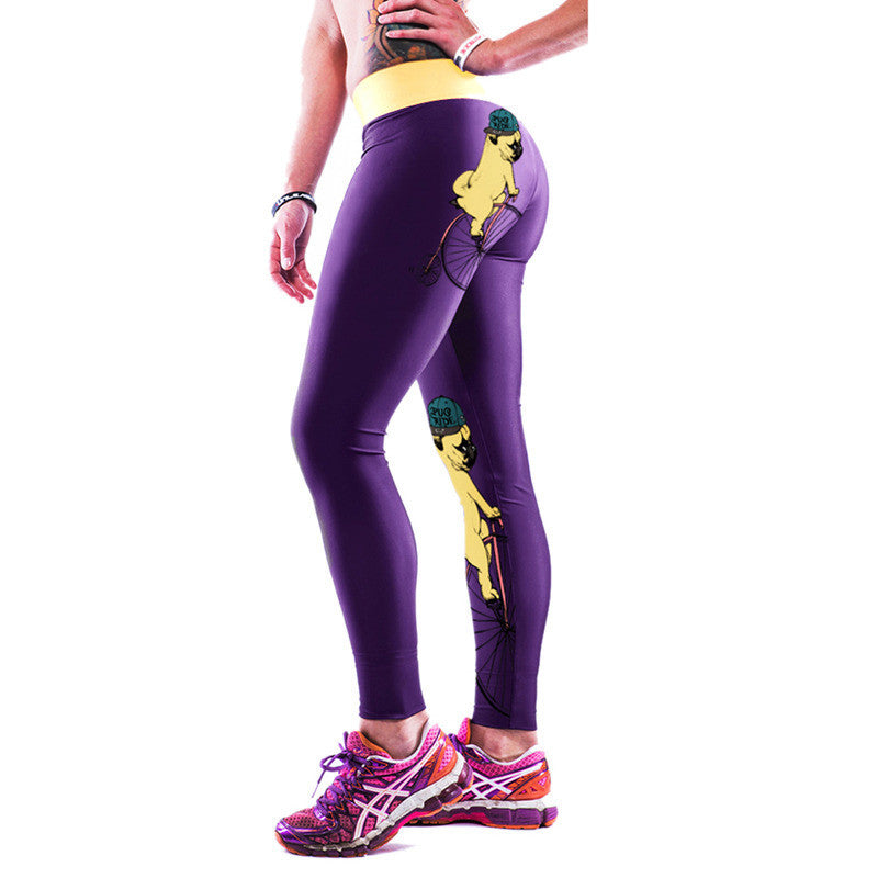 Women Fitness High Waist Pants Leggings Trousers Joggers New 15 Colors J4U66
