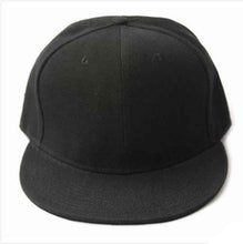 Famous Black Blank Plain Snapback Hats Hip-Hop Adjustable Bboy Baseball Cap Tops Hats ing J4U66