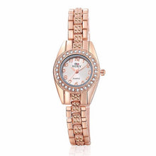 Luxury Brand Rhinestone Bracelet Quartz Watch Women Fashion Rose Gold Watch Women Wrist Watches Hour Relogio Feminino J4U66