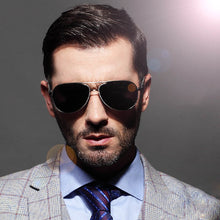 man metallic refelctive mirror polarized driving goggle pilot sunglasses uv400 protection oculos de sol masculino J4U66