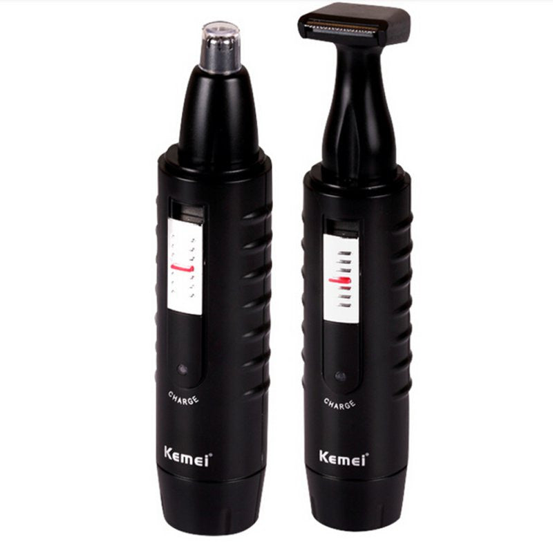 Mens Ear Nose Hair Face Neck Eyebrow Beard 2 in 1 Trimmer Men Hair Shaver Clipper Remover J4U66