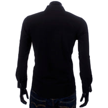 Mens Slim fit Fashion Famous Design Business Mens Casual Long Sleeve Slim Tops turndown collar Shirt Quality 2 Colors J4U66