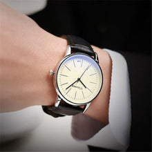Mens Watches Ulzzang Brand Luxury Casual Military Quartz Sports Wristwatch Leather StrapClock watch relogio masculino J4U66