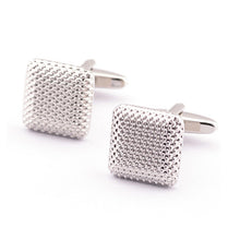 Elegant Men Cufflinks Glossy Three-Dimensional Emboss Spots Pattern Exquisite Cuff Button Cuff-link J4U66