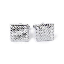 Elegant Men Cufflinks Glossy Three-Dimensional Emboss Spots Pattern Exquisite Cuff Button Cuff-link J4U66