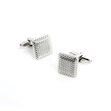 Elegant Men Cufflinks Glossy Three-Dimensional Emboss Spots Pattern Exquisite Cuff Button Cuff-link J4U66