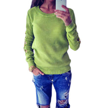 sweater women knitted pullover long sleeves hollow jumper top sweater blusas J4U66