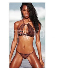 women bandage bikini set push up padded bra swimsuit bathing swimwear k54 J4U66