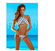 women bandage bikini set push up padded bra swimsuit bathing swimwear k55 J4U66