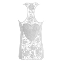 womens tank top sleeveless vest racerback solid casual women tops crochet hollow out blusas J4U66