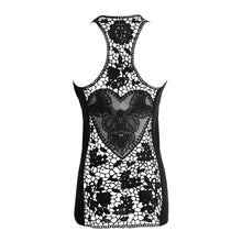 womens tank top sleeveless vest racerback solid casual women tops crochet hollow out blusas J4U66
