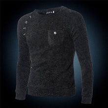 Fashion Brand Casual Sweatshirts O-Neck Striped Slim Fit Knittmens Pullovers Men Pullover Men M-XXL J4U66