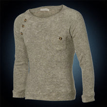 Fashion Brand Casual Sweatshirts O-Neck Striped Slim Fit Knittmens Pullovers Men Pullover Men M-XXL J4U66