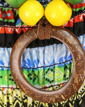 Baby Girls Dress with Necklace Children Graceful Printed Beach Dress Bohemian Style Girl Dresses J4U66