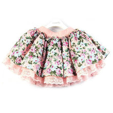 New Children Kids Girls Floral Lace Tutu Skirts Baby Flower Princess Party Mini Skirt J4U66
