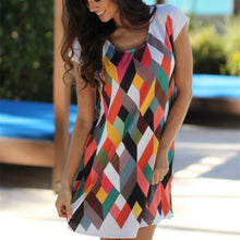 Designer Women Style Round Neck Short Sleeve Printing Bodycon Party Evening Mini Dress Vestidos De Festa Dress J4U66