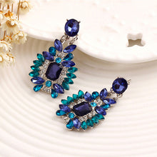 Accessories Crystal Dangle Earrings Jewelry Bohemian Colorful Big Drop Earrings Women Gifts J4U66
