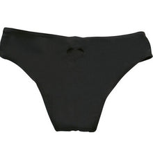 Black Women Panties Sexy Heart Cut-Out T-Back Thong Bottom G-String Panties  J4U66