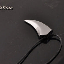 Brave Men's Necklace Stainless Steel Wolf Tooth Necklace Animal Pendant Necklaces Jewelry Gift J4U66