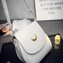 Fashion Crescent Pattern Women Ladies Leather Handbag Crossbody Shoulder Bag bolsas feminina J4U66