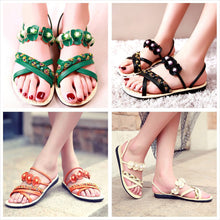 pu leather sandals women bohemian flat shoes woman large size casual shoes shoes J4U66