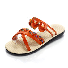 pu leather sandals women bohemian flat shoes woman large size casual shoes shoes J4U66