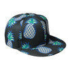 pineapple fruit pattern hat ladies snap back flat cap men women basketball hip hop leisure baseball caps J4U66