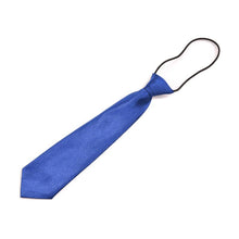 School Boys Children Kids Baby Wedding Solid Colour Elastic Tie Necktie J4U66
