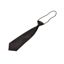 School Boys Children Kids Baby Wedding Solid Colour Elastic Tie Necktie J4U66