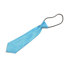 School Boys Children Kids Baby Wedding Solid Colour Elastic Tie Necktie J4U66