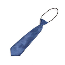 School Boys Children Kids Baby Wedding Solid Colour Elastic Tie Necktie J4U66