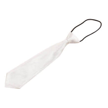 School Boys Children Kids Baby Wedding Solid Colour Elastic Tie Necktie J4U66
