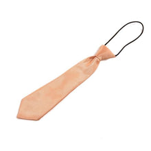 School Boys Children Kids Baby Wedding Solid Colour Elastic Tie Necktie J4U66