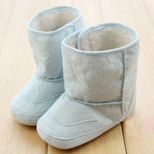 Super Warm Baby Ankle Snow Boots Infant Shoes Pink Khaki Antiskid Keep Warm Baby Shoes First Walkers J4U66