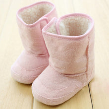 Super Warm Baby Ankle Snow Boots Infant Shoes Pink Khaki Antiskid Keep Warm Baby Shoes First Walkers J4U66