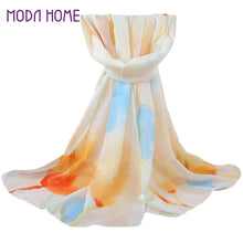 women bohemian chiffon scarf print long shawl sun block beach pashmina elegant thin scarf ladies foulard J4U66