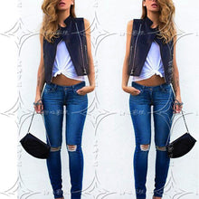 New Fashion Women Faux Soft Leather Motorcycle Jackets Pu Black Zippers Casual Coat Slim Outwear J4U66