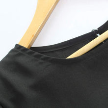 Fashion Women Lace Loose Dress Style Casual Three Quarter Dresses Comfortable Chiffon Short Dress J4U66