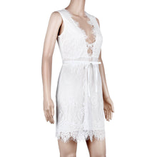 Fashion Women Sexy Women's Bodycon Lace Evening Party Short Mini Dress Plus Size Woman Vestidos  J4U66