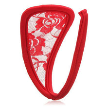 Sexy C-String Thongs Panties Lace Flower Floral Lingerie Stealth Women C String Solid Colors J4U66