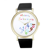Women Watch Fashion Leather Watchband Laday Wristwatch Quartz Watch J4U66