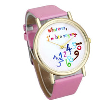 Women Watch Fashion Leather Watchband Laday Wristwatch Quartz Watch J4U66