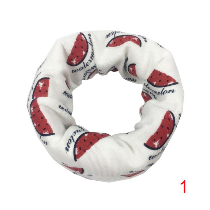 New Kids Baby Girls Boys Flag Star Cute Scarf O Ring Collars Toddler Children Accessories Bibs J4U66