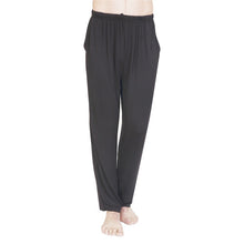Men's Solid Knit Causal Slacks Pajamas Pants LY3 J4U66